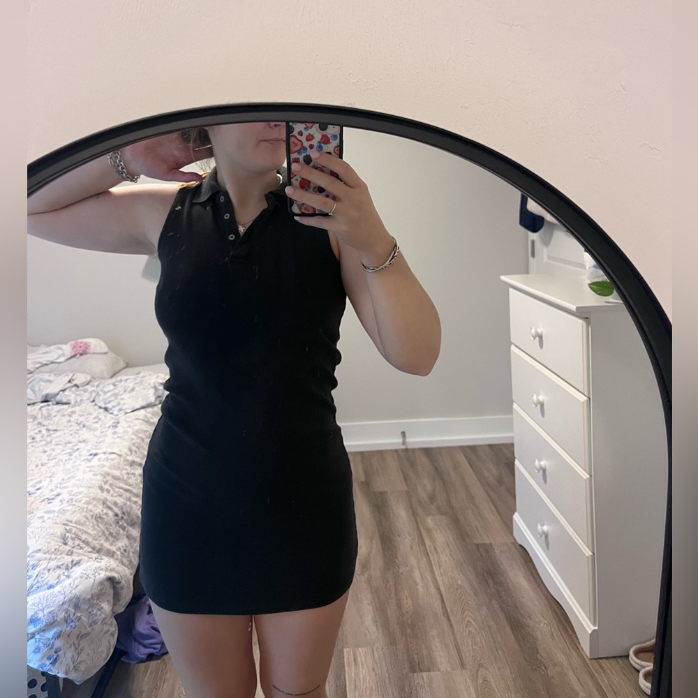 Black brandy Melville mini dress